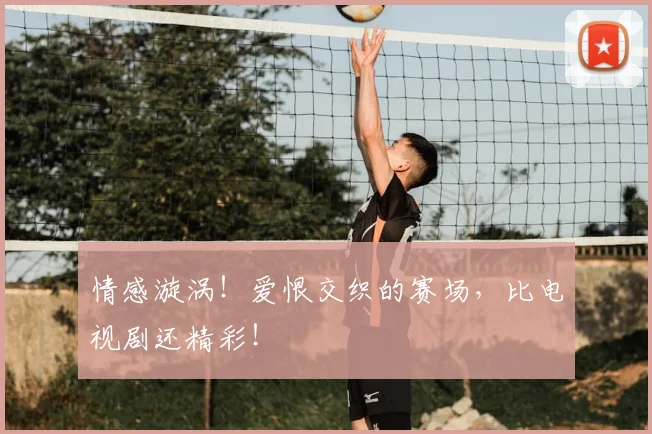 情感漩涡！爱恨交织的赛场，比电视剧还精彩！